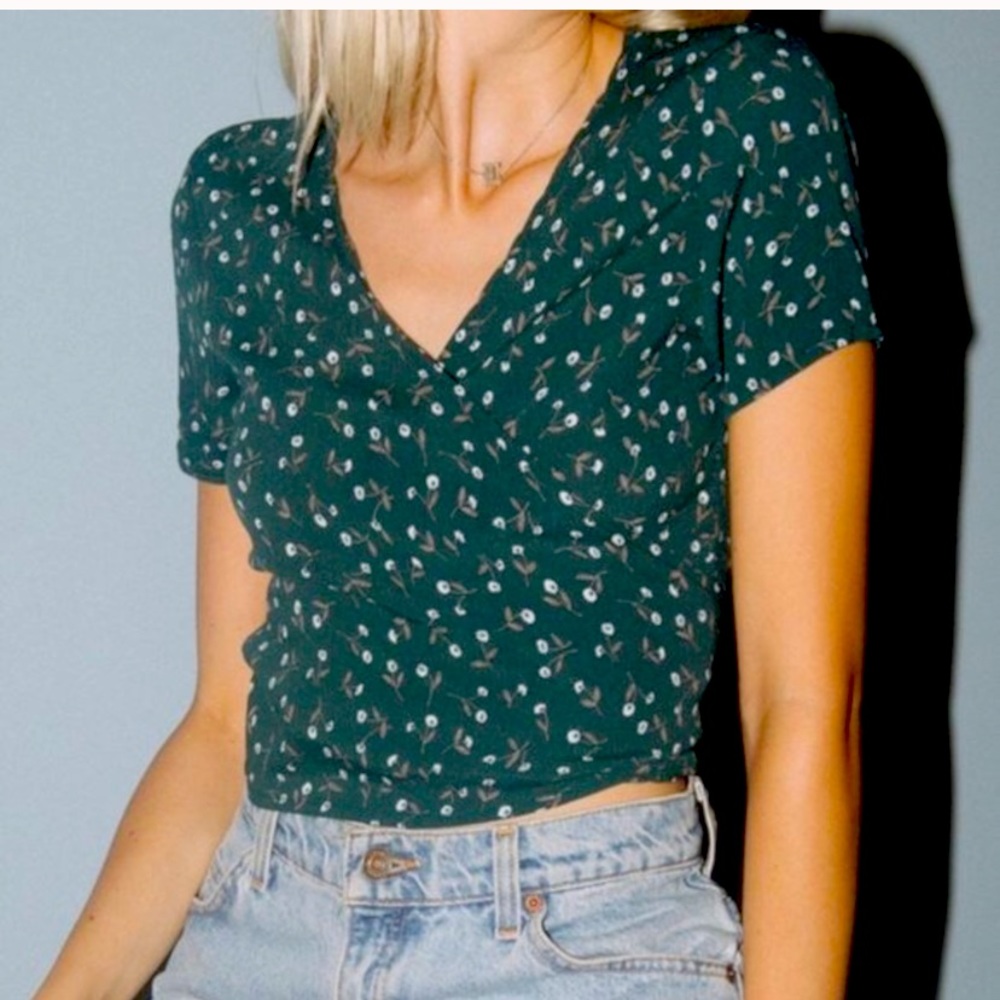 Brandy Melville Wrap Top